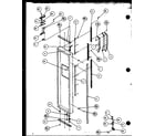 Amana SZD27MBL-P1124302WL freezer door diagram