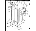 Amana SZD27MPL-P1124303WL refrigerator door diagram