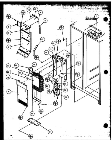 Evaporator and air handling