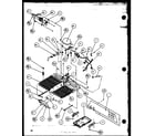 Amana SZD27MBL-P1124302WL machine compartment (tecumseh compressor) diagram