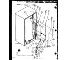 Amana SZD27MBL-P1124302WL cabinet back diagram