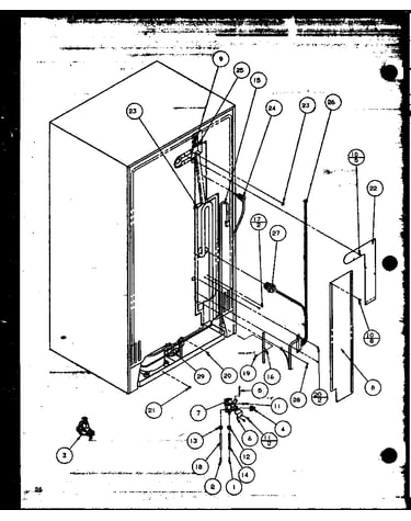 Cabinet back