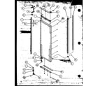 Amana B18-P1107201W refrigerator door (sbi20mw/p1120102ww) (sbd20mw/p1120201ww) diagram