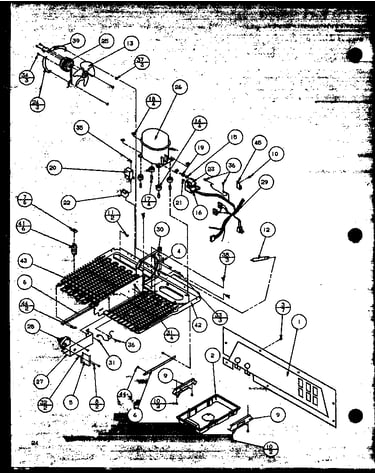 Machine compartment (sbi20mw/p1120102ww) (sbd20mw/p1120201ww)