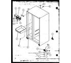 Amana SBD20M-P1120201W factory installed ice maker (sbi20mw/p1120102ww) diagram