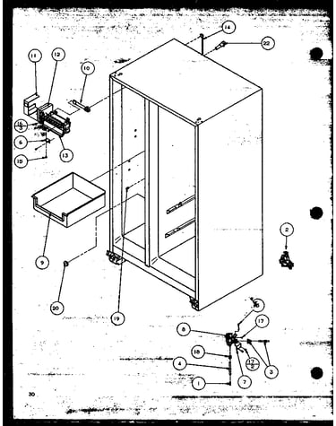 Factory installed ice maker (sbi20mw/p1120102ww)