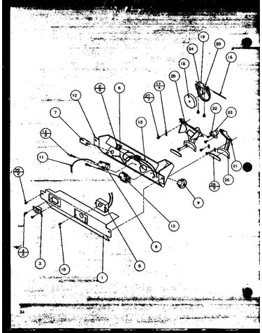 Electronic bracket assembly (sbd20mw/p1120201ww)