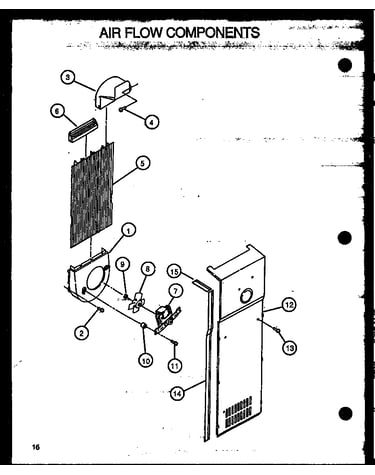 Air flow components