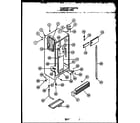 Caloric GFD240-1W3 cabinet parts diagram