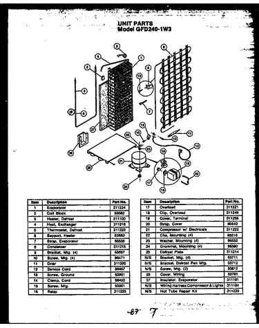 Unit parts
