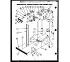 Modern Maid GRH220-1W controls and cabinet diagram
