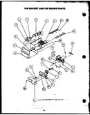 Ice bucket and ice maker parts