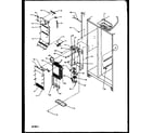 Amana 2599CIWEL-P1170601WL evaporator and air handling diagram