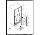 Amana 1999CIWEL-P1171101WL cabinet back (1999ciwel/p1171101wl) (1999ciwew/p1171101ww) diagram