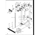 Amana SBD20NE-P1162503WE refrigerator/freezer controls and cabinet parts (sbi20ne/p1162902we) (sbi20nw/p1162902ww) (sbd20ne/p1162503we) (sbd20nw/p1162503ww) diagram