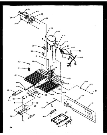 Machine compartment (sbi20ne/p1162902we) (sbi20nw/p1162902ww) (sbd20ne/p1162503we) (sbd20nw/p1162503ww)