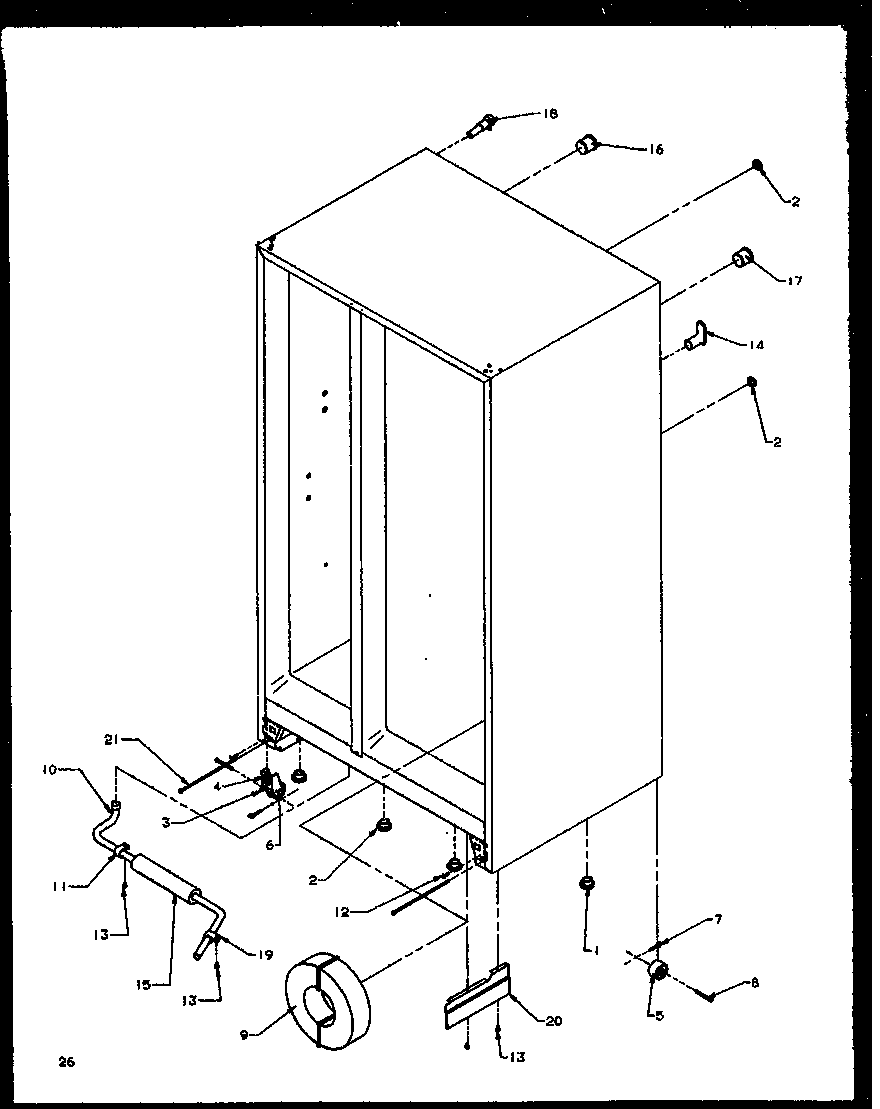 ROLLERS (SBI20NE/P1162902WE) (SBI20NW/P1162902WW) (SBD20NE/P1162503WE) (SBD20NW/P1162503WW)