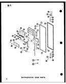 Refrigerator door parts