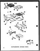 Refrigerator interior parts