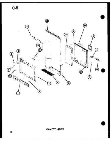 Cavity assy