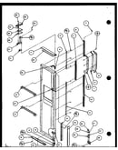 Freezer door (sxd25j/p1104001w) (sxd25jb/p1104003w) (sxd25jp/p1104005w)