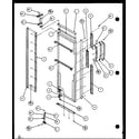 Amana SXD22J-P1104019W refrigerator door (sxd25j/p1104001w) (sxd25jb/p1104003w) (sxd25jp/p1104005w) diagram