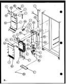Evaporator and air handling (sxd25j/p1104001w) (sxd25jb/p1104003w) (sxd25jp/p1104005w)