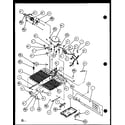 Amana SXD22J-P1104019W machine compartment (sxd25j/p1104001w) (sxd25jb/p1104003w) (sxd25jp/p1104005w) diagram