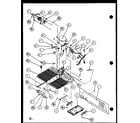 Amana SXD25JP-P1104005W machine compartment (sxd25j/p1104001w) (sxd25jb/p1104003w) (sxd25jp/p1104005w) diagram