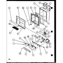 Amana SXD25JB-P1104003W ice and water cavity (sxd25j/p1104001w) (sxd25jb/p1104003w) (sxd25jp/p1104005w) diagram
