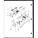Amana SXD25JB-P1104003W ice bucket and ice maker (sxd25j/p1104001w) (sxd25jb/p1104003w) (sxd25jp/p1104005w) diagram