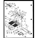 Amana SXD25JB-P1104003W machine compartment (sxd25j/p1104002w) (sxd25jb/p1104004w) (sxd25jp/p1104006w) diagram