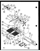 Machine compartment (sxd25j/p1104002w) (sxd25jb/p1104004w) (sxd25jp/p1104006w)