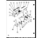 Amana SXD25J-P1104001W ice bucket and ice maker (sxd25j/p1104002w) (sxd25jb/p1104004w) (sxd25jp/p1104006w) diagram