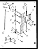 Refrigerator door (sxd22j/p1104019w) (sxd22j/p1104020w)