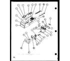 Amana SXD25JB-P1104003W ice bucket and ice maker (sxd22j/p1104019w) (sxd22j/p1104020w) diagram