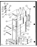 Freezer door (sld25j/p1104007w) (sld25jb/p1104009w) (sld25jp/p1104011w) (sld22jb/p1104023w)