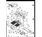 Amana SLD25J-P1104008W machine compartment (sld25j/p1104007w) (sld25jb/p1104009w) (sld25jp/p1104011w) (sld22jb/p1104023w) diagram