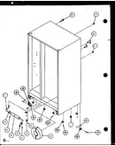 Drain and rollers (sld25j/p1104007w) (sld25jb/p1104009w) (sld25jp/p1104011w) (sld22jb/p1104023w)