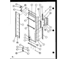Amana SLD25JB-P1104010W refrigerator door (sld25j/p1104008w) (sld25jb/p1104010w) (sld25jp/p1104012w) (sld22jb/p1104024w) diagram