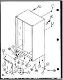 Drain and rollers (sld25j/p1104008w) (sld25jb/p1104010w) (sld25jp/p1104012w) (sld22jb/p1104024w)