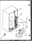Cabinet back (sld25j/p1104008w) (sld25jb/p1104010w) (sld25jp/p1104012w) (sld22jb/p1104024w)