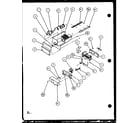 Amana SLD22JB-P1104024W ice bucket and ice maker (sld25j/p1104008w) (sld25jb/p1104010w) (sld25jp/p1104012w) (sld22jb/p1104024w) diagram