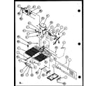 Amana SCD25J-P1104013W machine compartment (scd25j/p1104013w) (scd25jb/p1104015w) (scd25jp/p1104017w) diagram