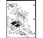 Amana SCD25JB-P1104015W machine compartment (scd25j/p1104014w) (scd25jb/p1104016w) (scd25jp/p1104018w) diagram