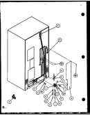 Cabinet back (scd25j/p1104014w) (scd25jb/p1104016w) (scd25jp/p1104018w)