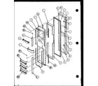 Amana SZDE20K-P1102501W freezer door diagram