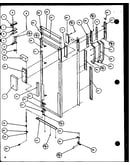 Refrigerator door handle and trim