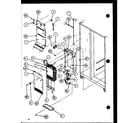 Amana SZDE20KP-P1102503W evaporator and air handling diagram