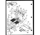 Amana SZDE20KP-P1102503W machine compartment diagram